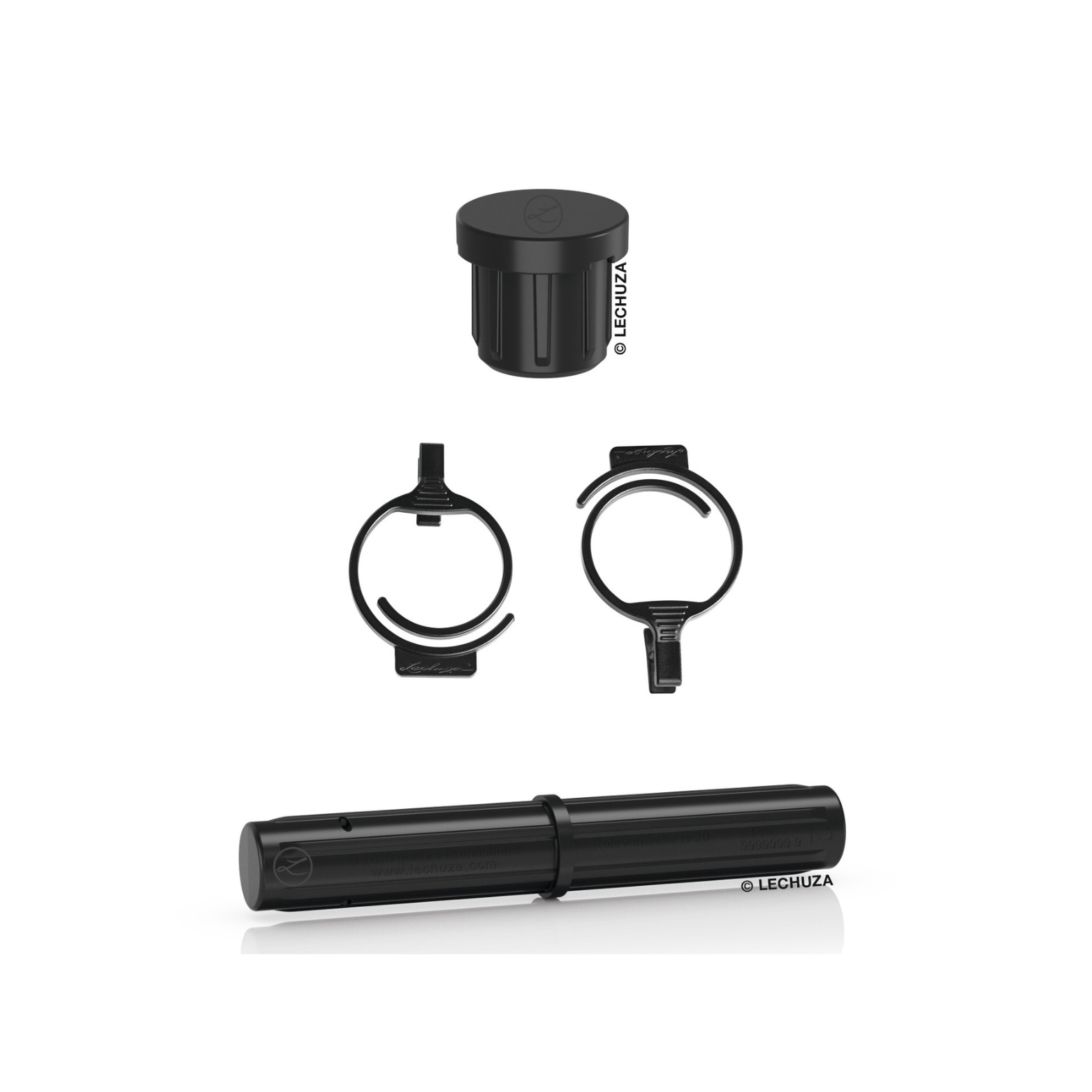 Set de piezas de repuesto para enrejado (tapones, clips, conectores) TRIO 30 (2x)