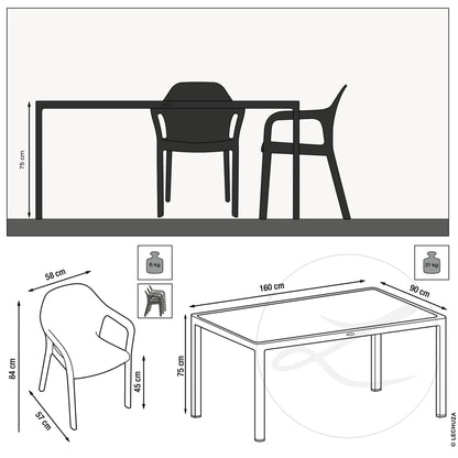 LECHUZA dining table