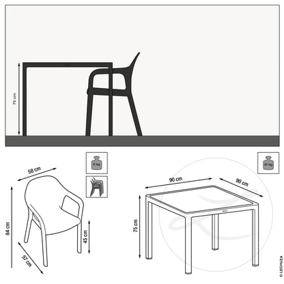 LECHUZA dining table