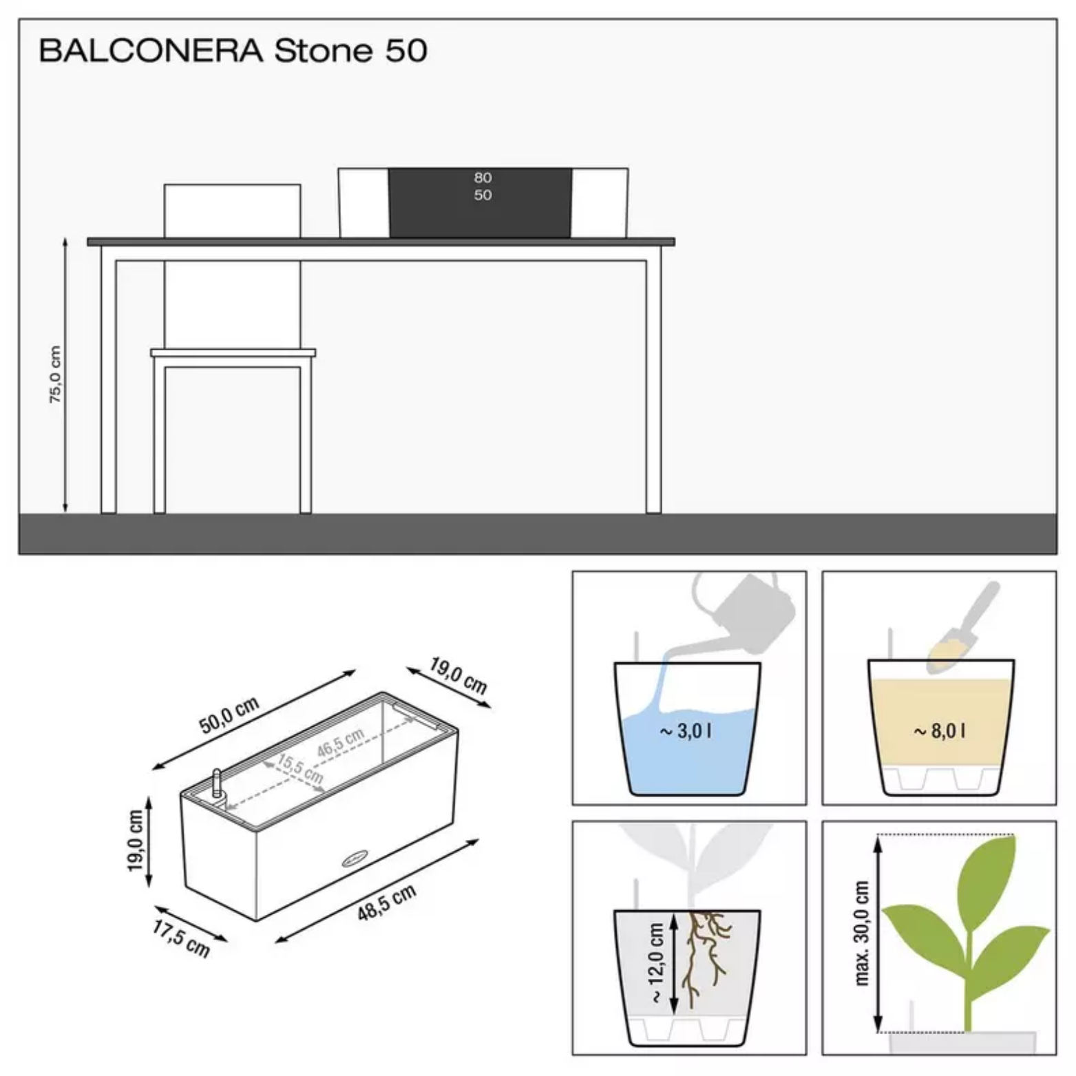 BALCONERA Stone