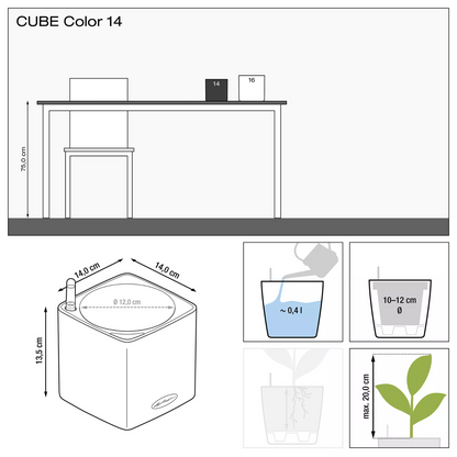 CUBE Color 14 | 16 | TRIPLE | GREEN WALL 14